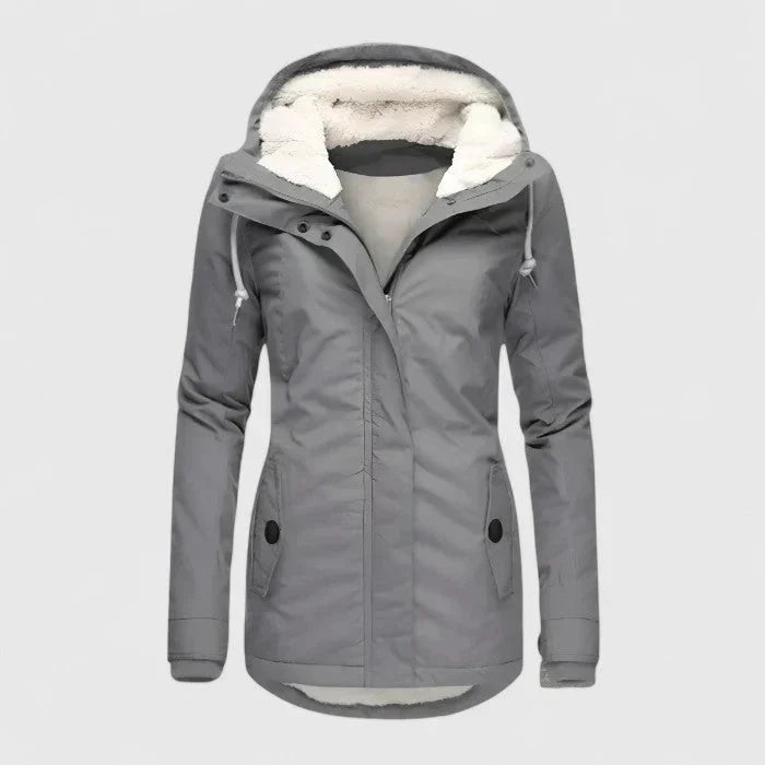 Louise – Veste Imperméable Élégante