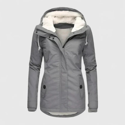 Louise – Veste Imperméable Élégante