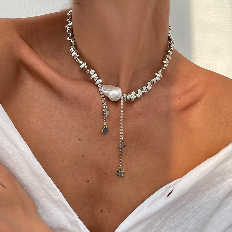Collier De Perlés Bohème
