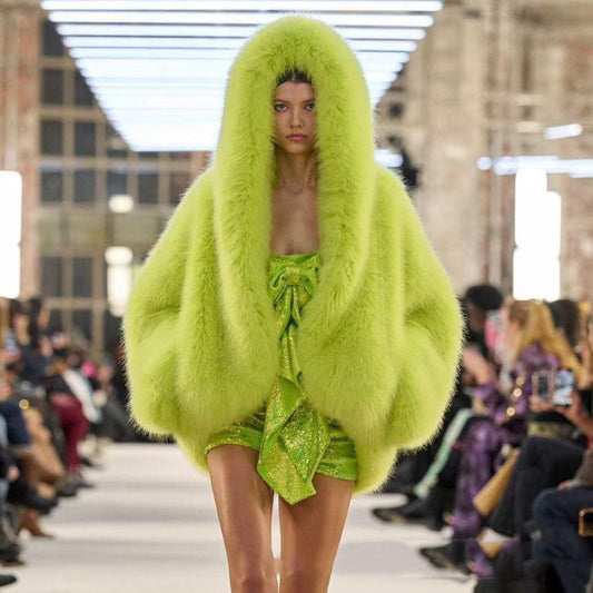 Stella - Manteau long à capuche confortable