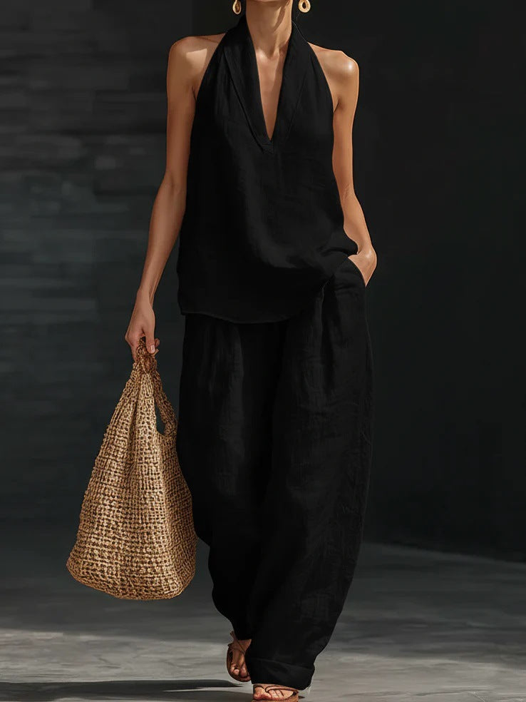 Ensemble Zoë — débardeur ample et pantalon