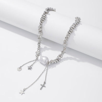 Collier De Perlés Bohème