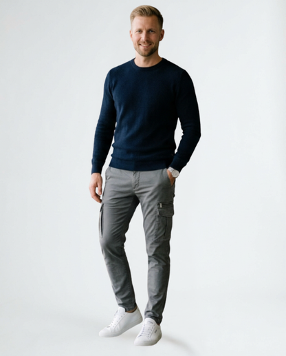 Louis | Pantalon Cargo Stretch Premium Homme