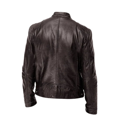 Nathan | Veste en Cuir Décontractée