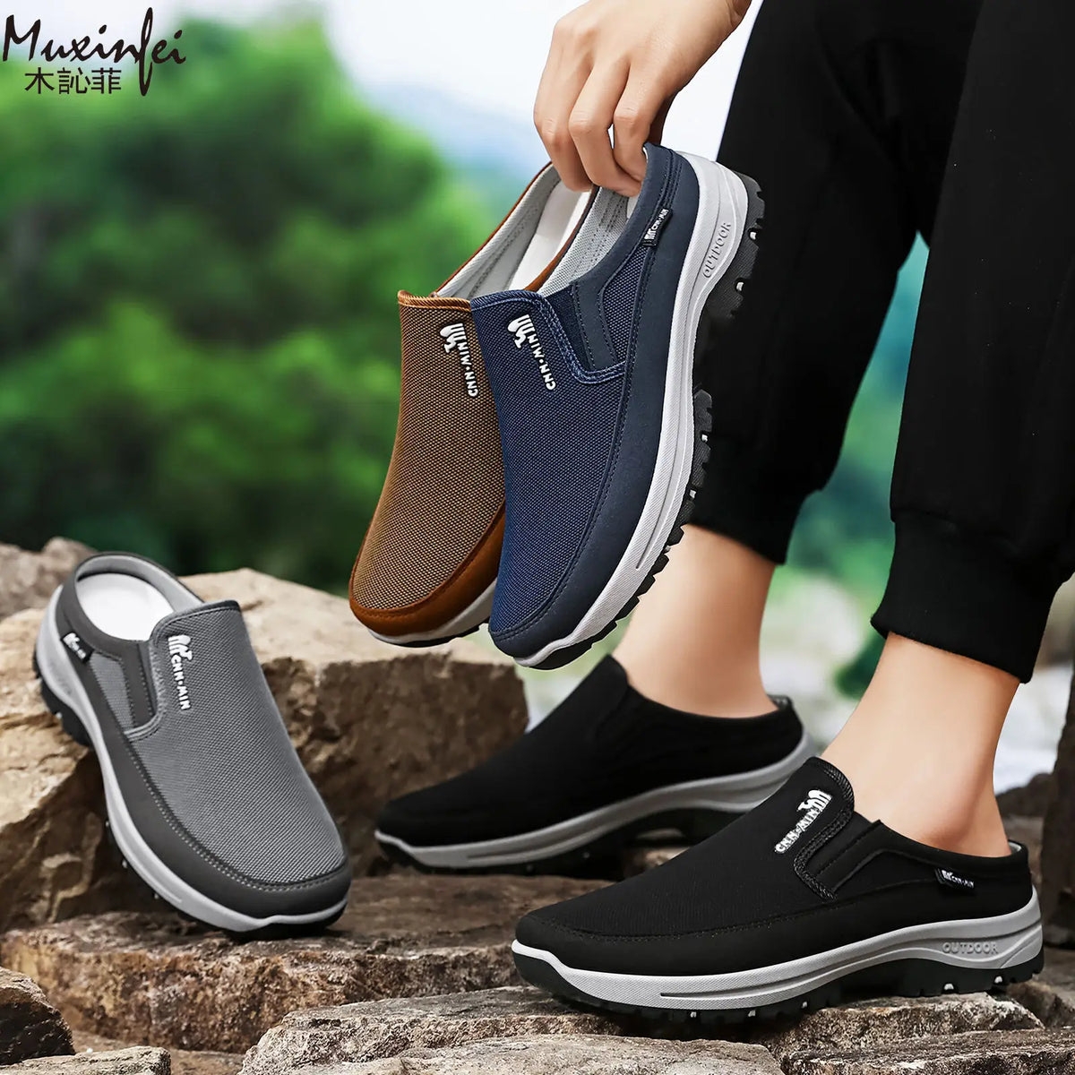 Bastien | Mocassins confortables et offrant un bon maintien pour homme