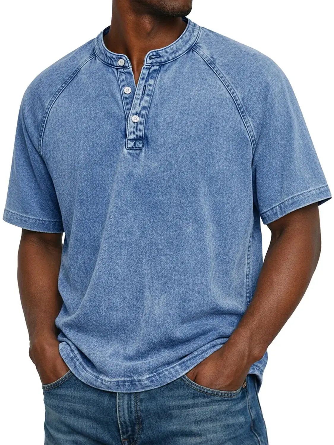 Mathis | Chemise vintage pour homme avec boutons