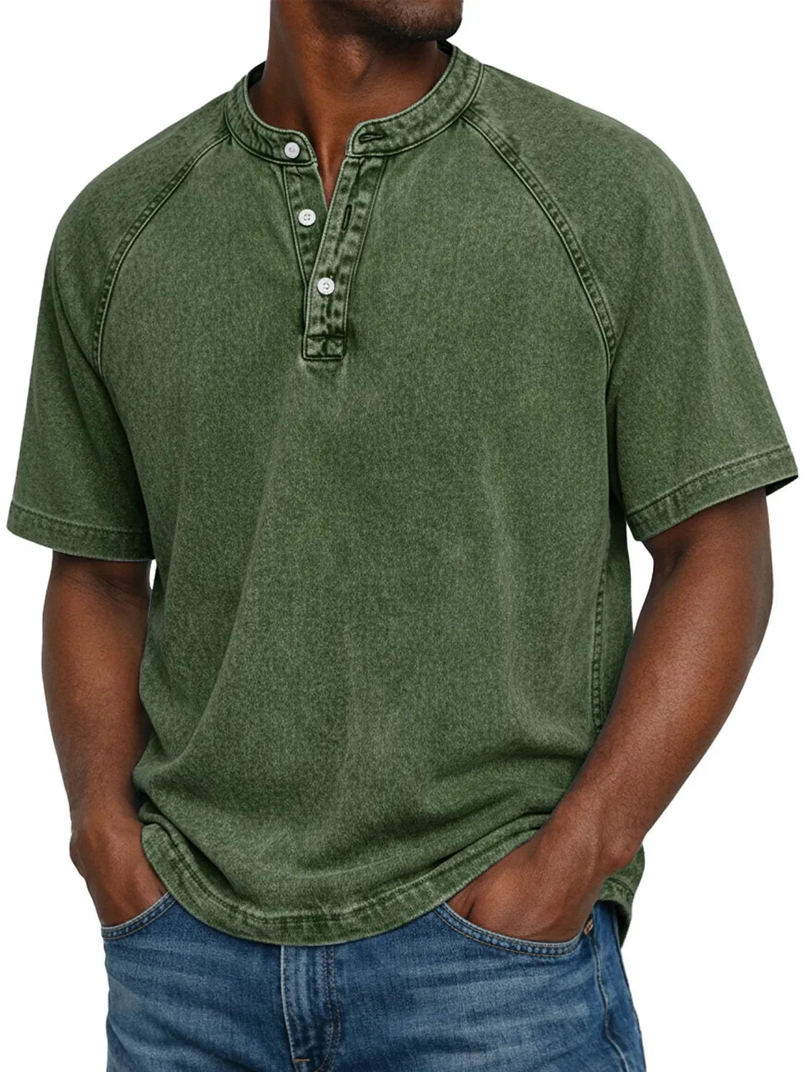 Mathis | Chemise vintage pour homme avec boutons