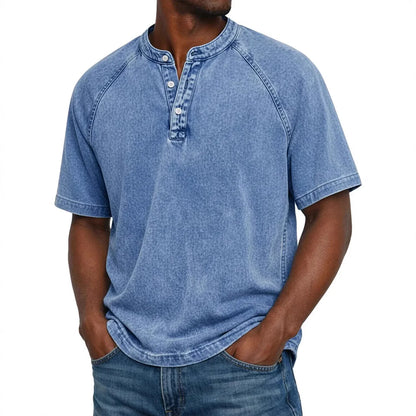 Mathis | Chemise vintage pour homme avec boutons