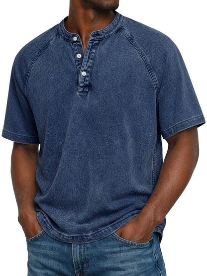 Mathis | Chemise vintage pour homme avec boutons