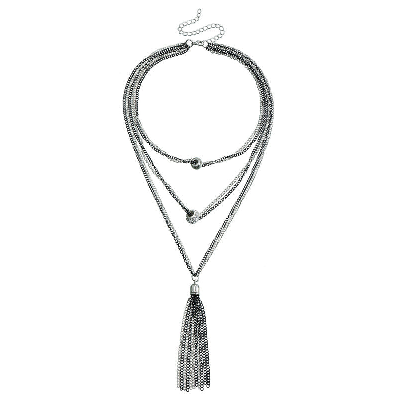 Collier Vintage À Franges