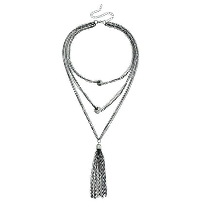 Collier Vintage À Franges