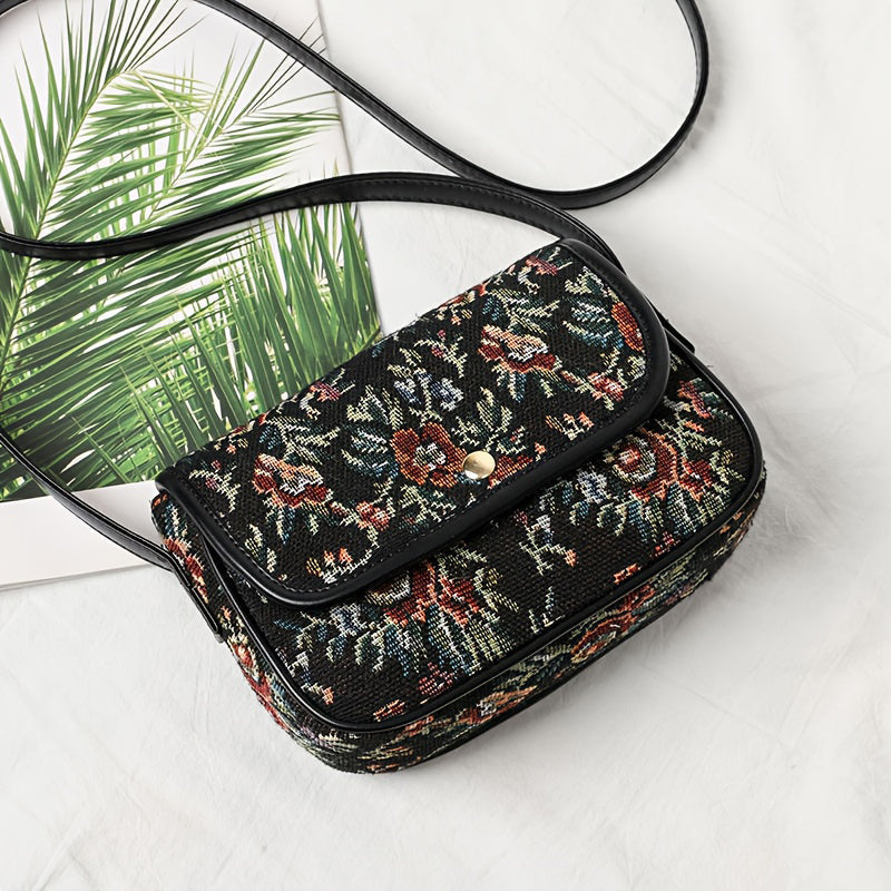Sac Fleuri Vintage