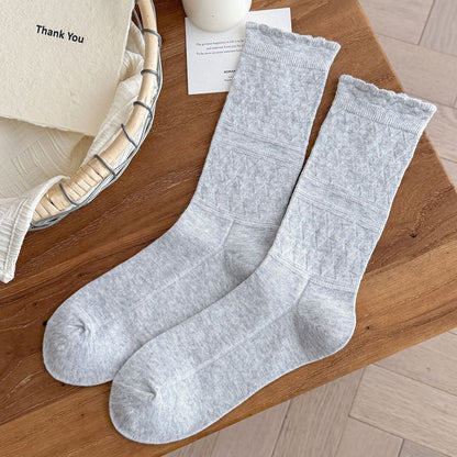 Chaussettes Décontractées Unies