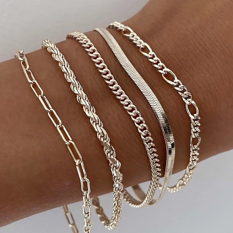 Ensemble De Bracelets Bohèmes Vintage