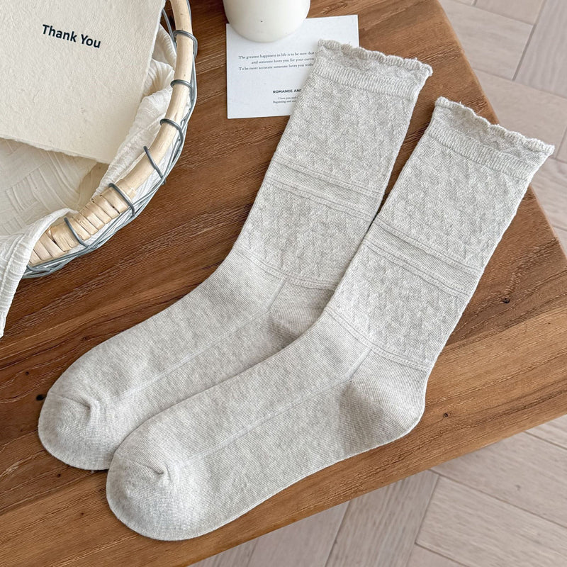 Chaussettes Décontractées Unies