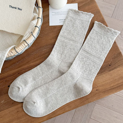 Chaussettes Décontractées Unies