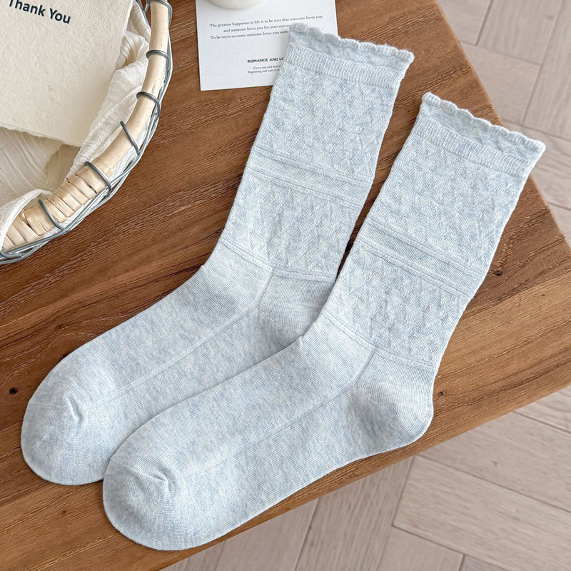 Chaussettes Décontractées Unies
