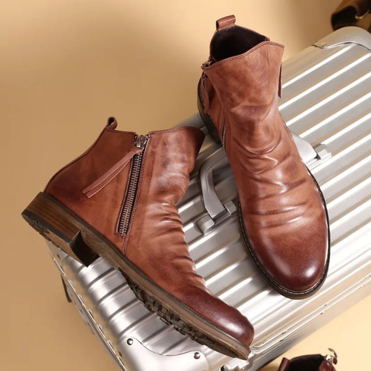 Owens™ | Bottines Chelsea en cuir