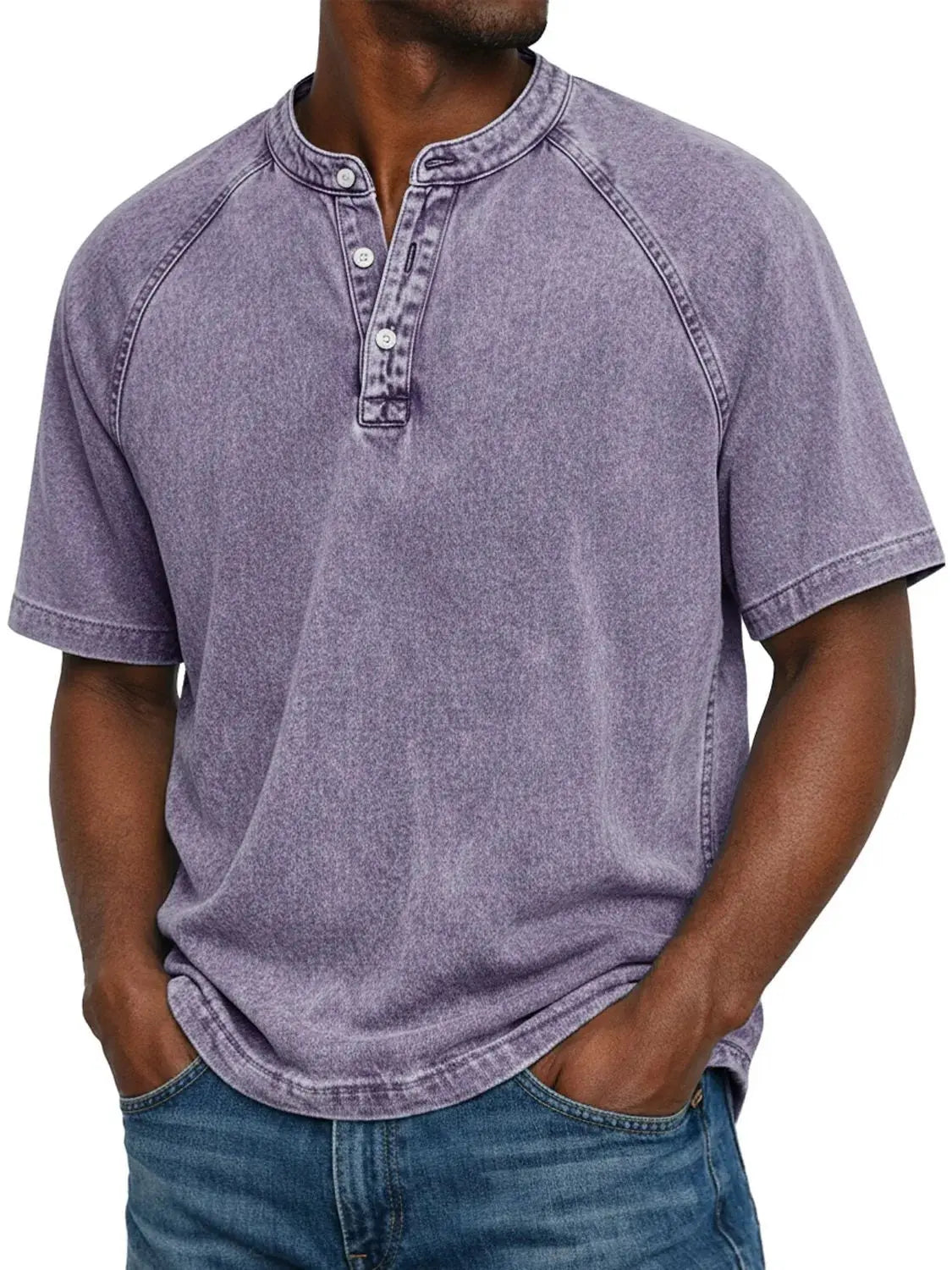 Mathis | Chemise vintage pour homme avec boutons