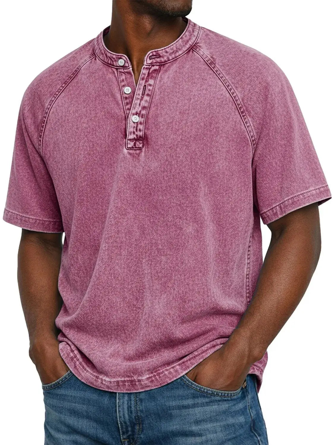 Mathis | Chemise vintage pour homme avec boutons