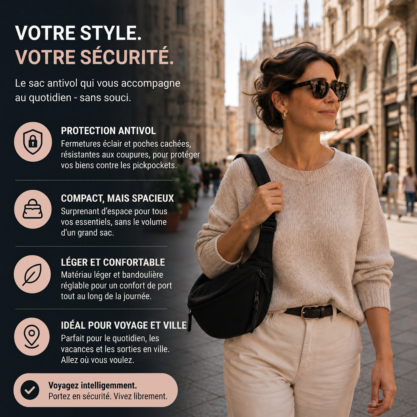 Sandrine | Sac à bandoulière