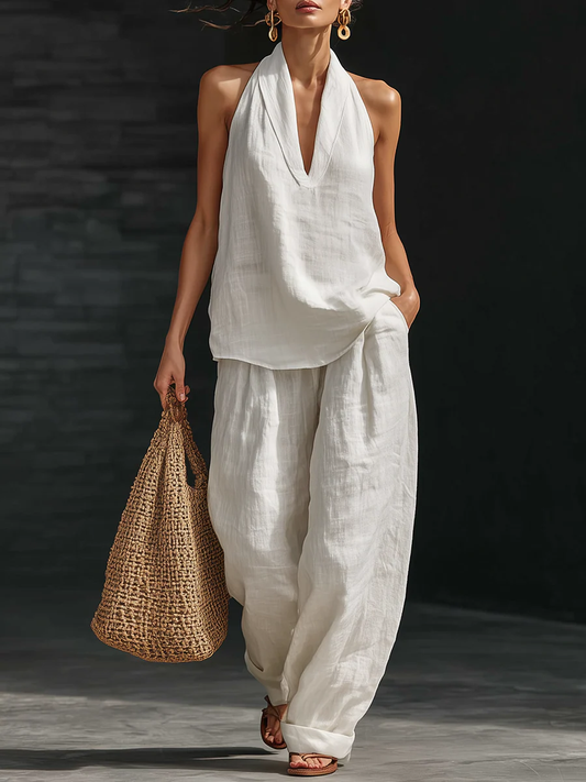 Ensemble Zoë — débardeur ample et pantalon