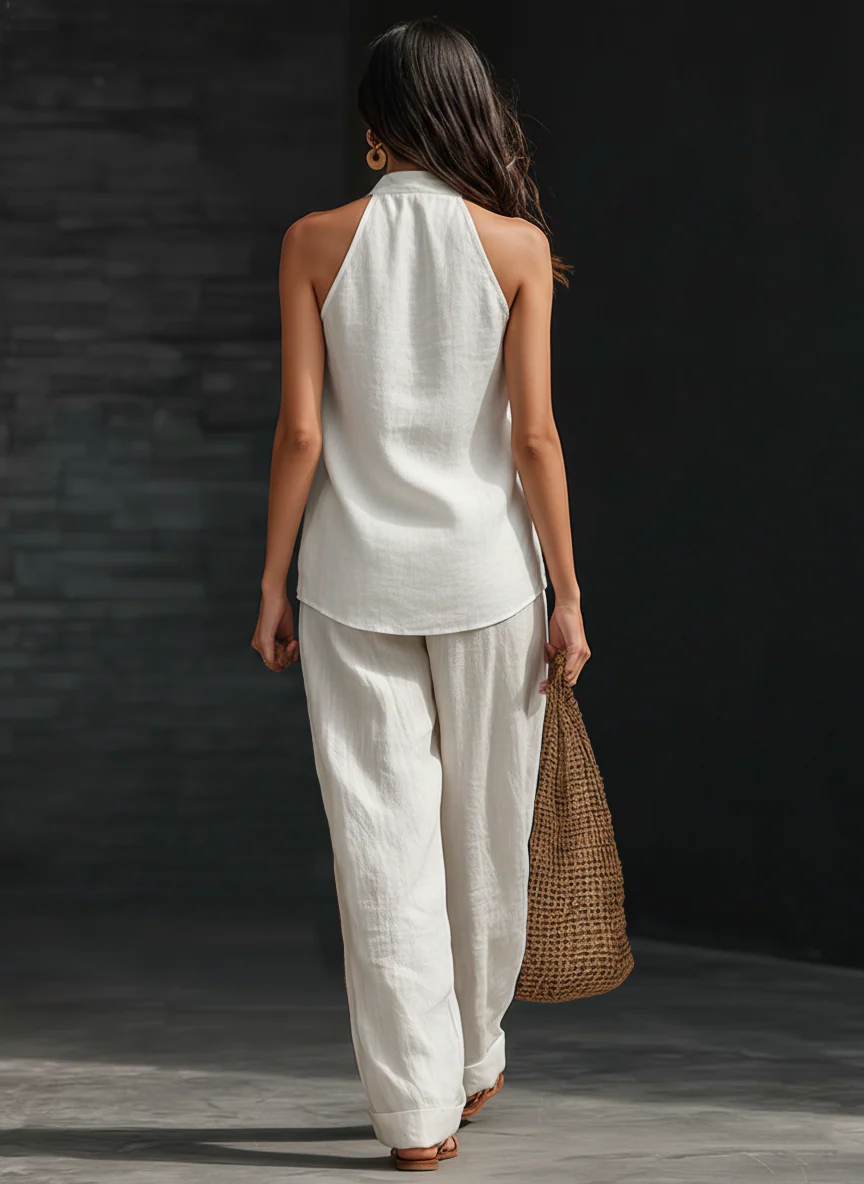 Ensemble Zoë — débardeur ample et pantalon