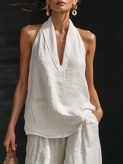 Ensemble Zoë — débardeur ample et pantalon