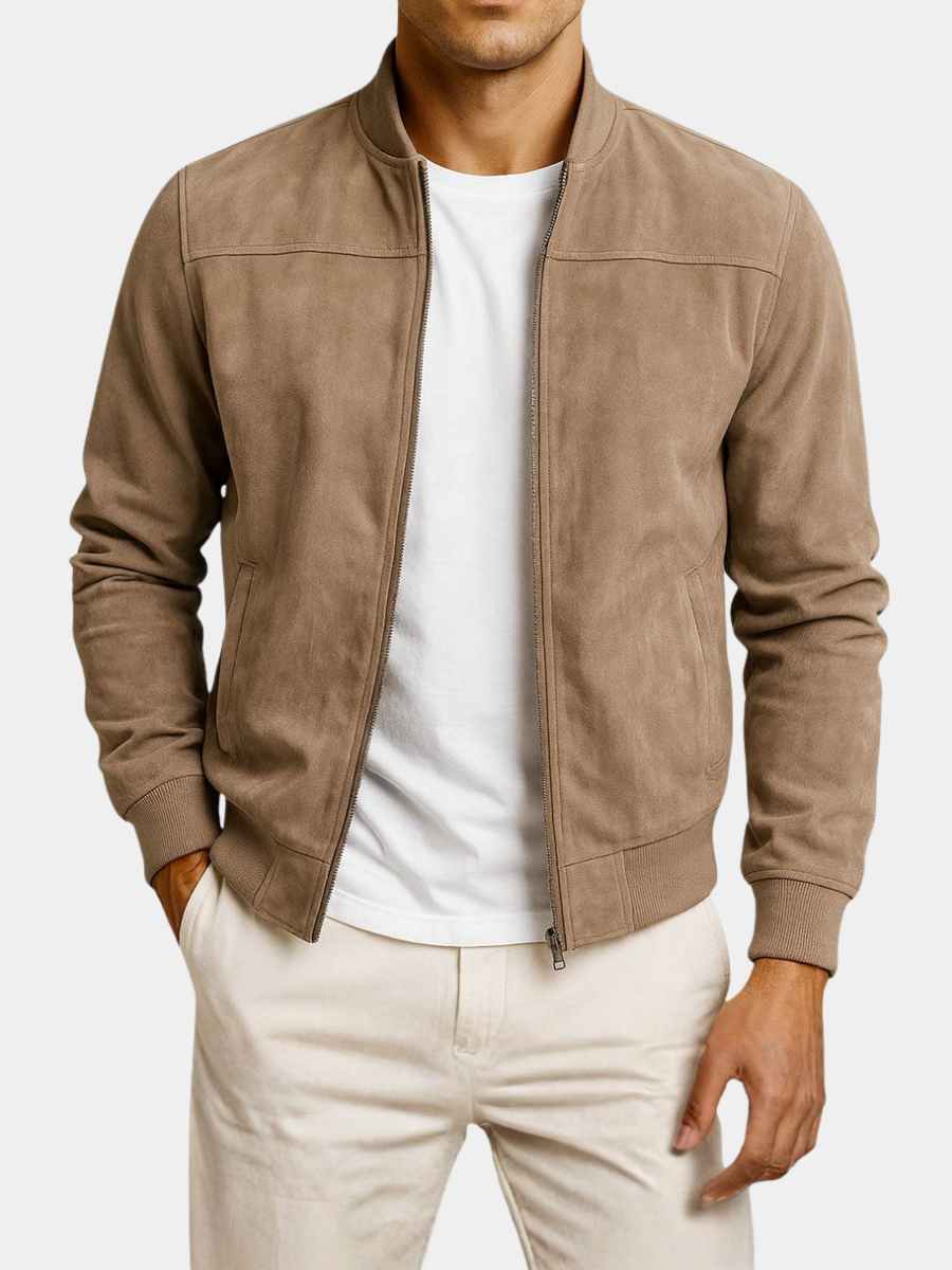 Alain | Veste en daim pour homme