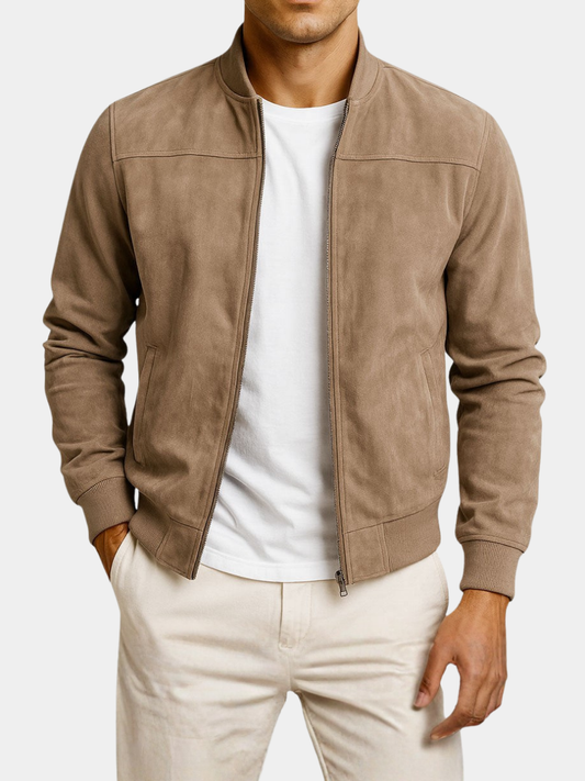 Alain | Veste en daim pour homme