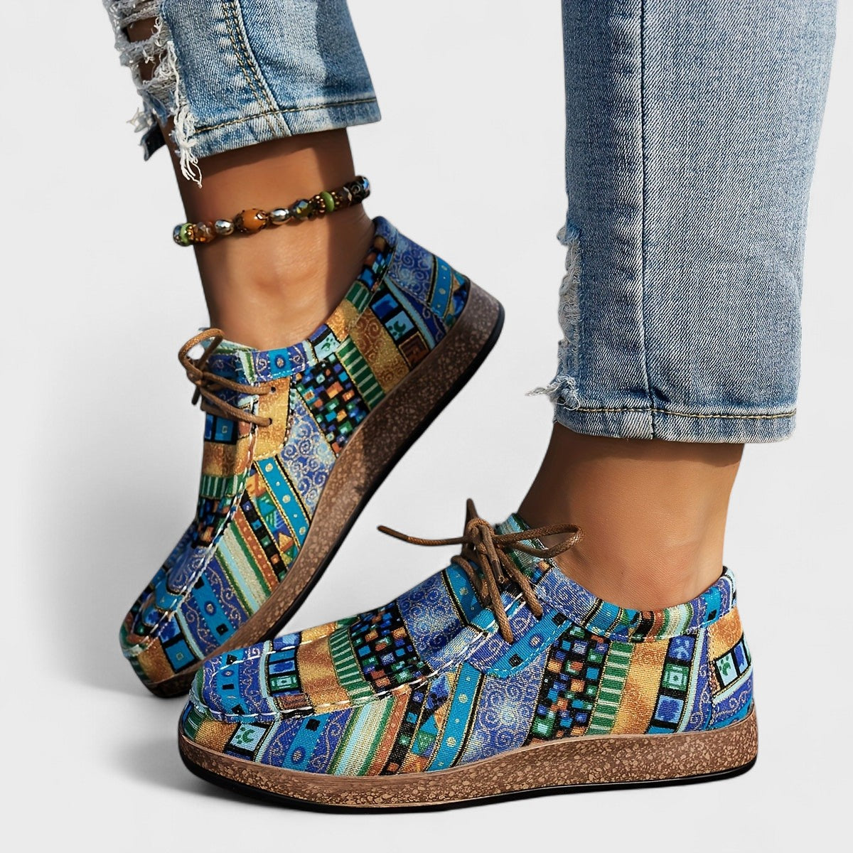 Sabine | Baskets confort colorées