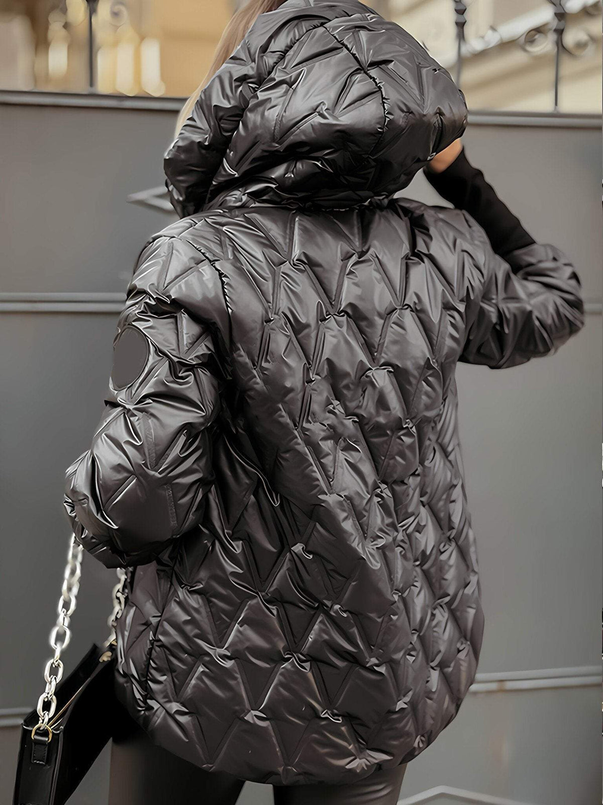 Alexandra | Veste matelassée à capuche