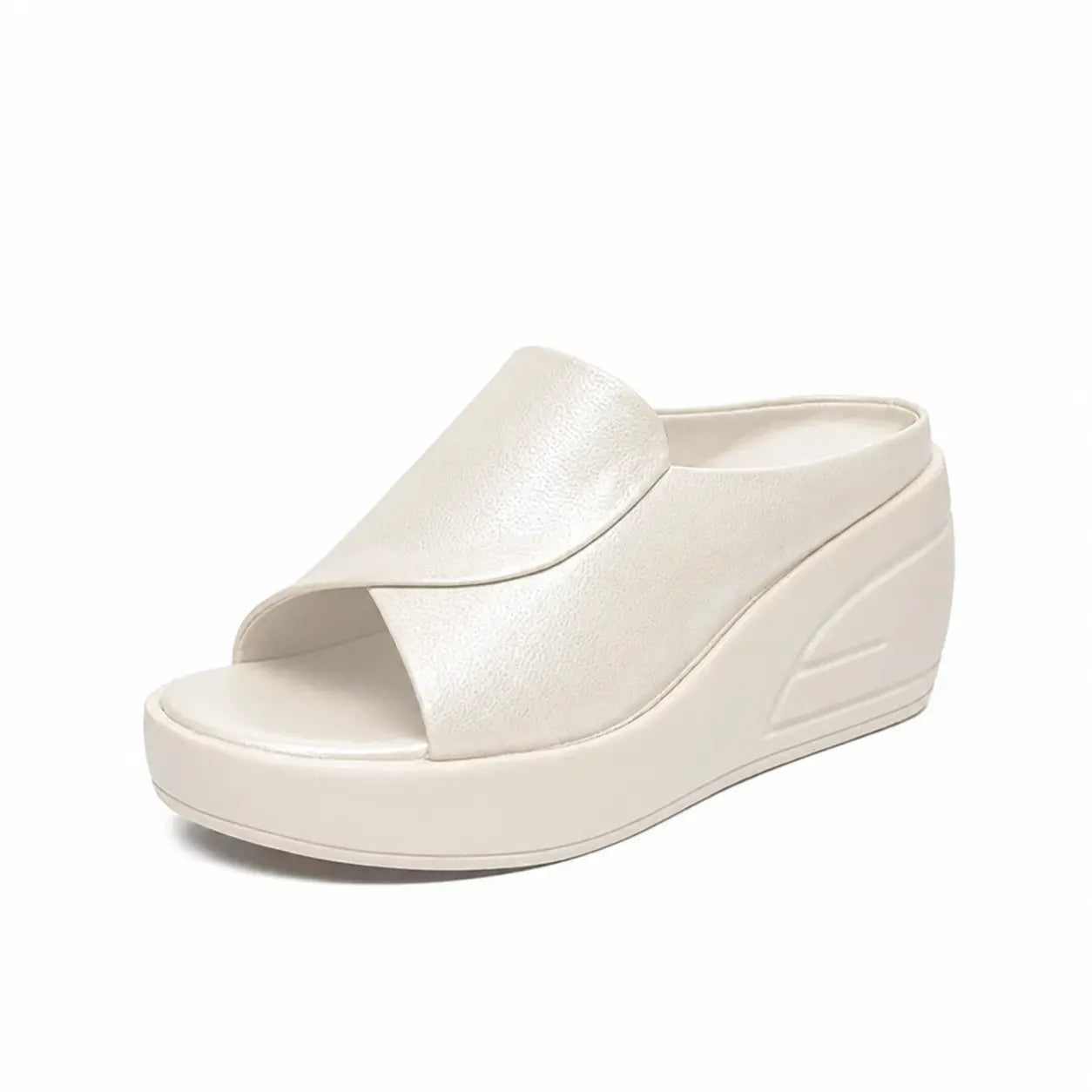 Yvette | Sandales compensées confortables à enfiler