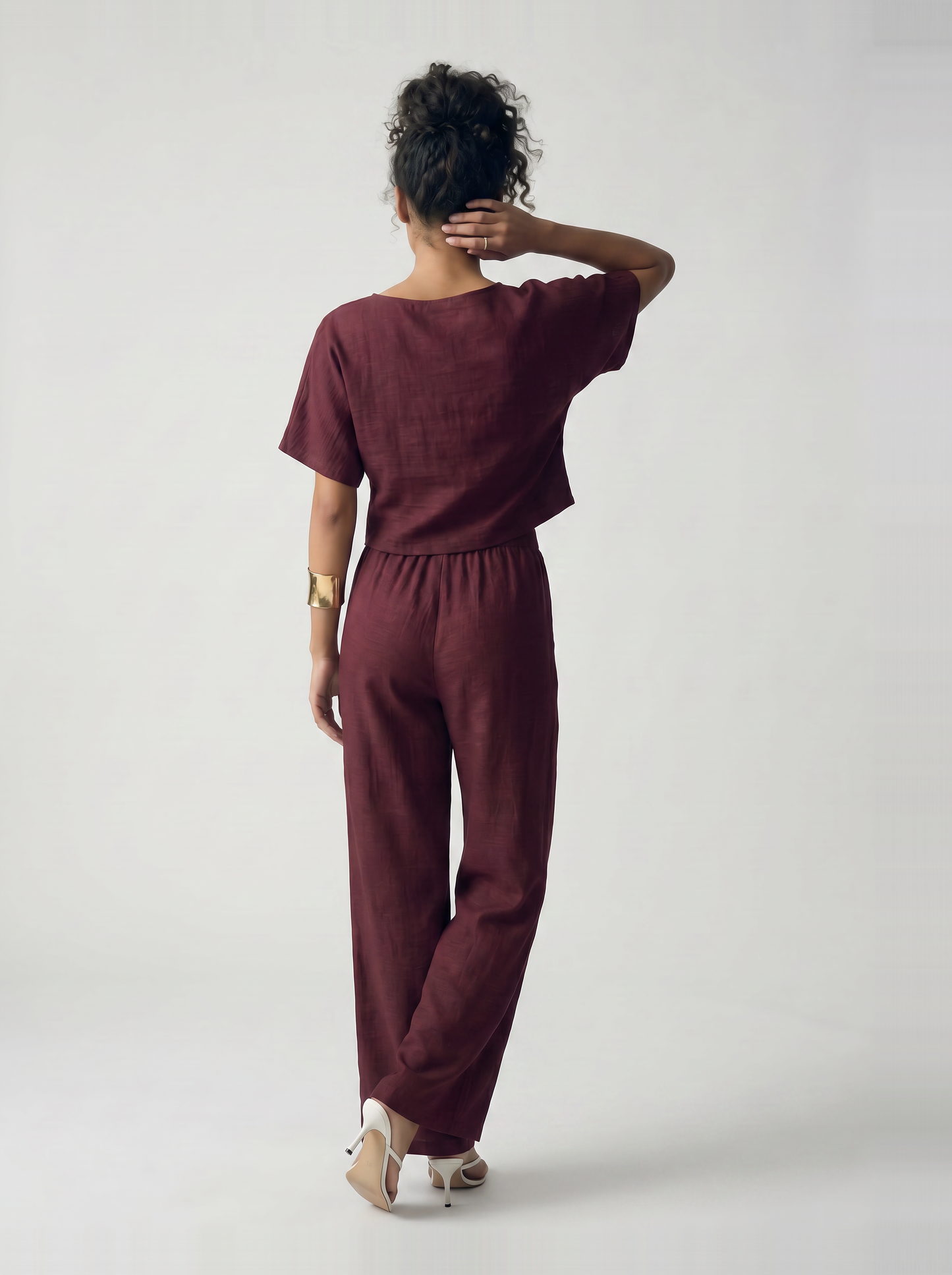 Coline | Ensemble en lin élégant