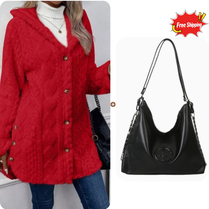 Françoise | Veste chaude à capuche matelassée
