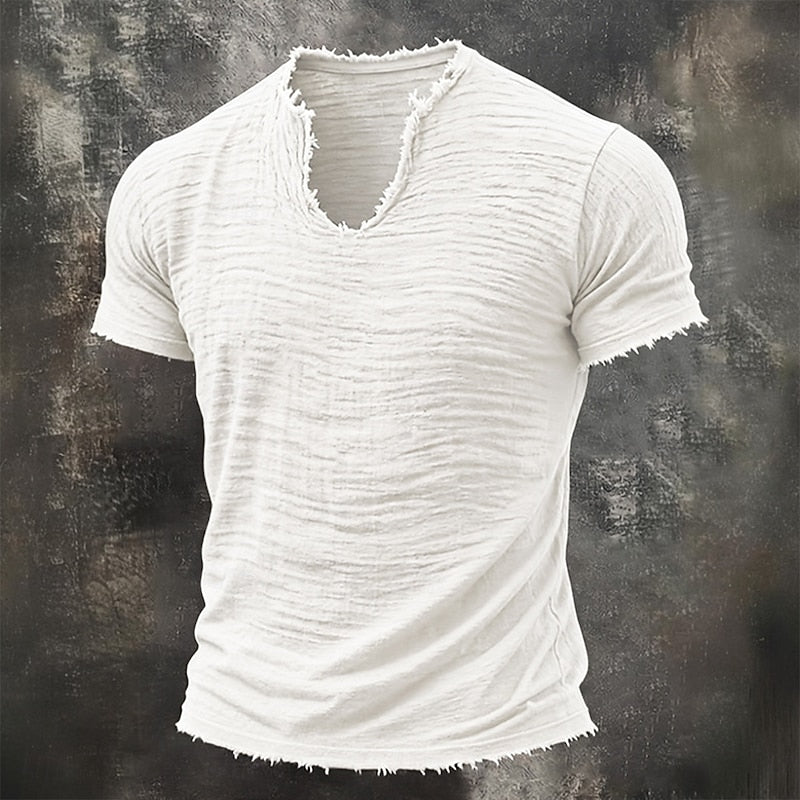 Christian | T-shirt vintage col V