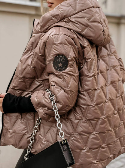 Alexandra | Veste matelassée à capuche