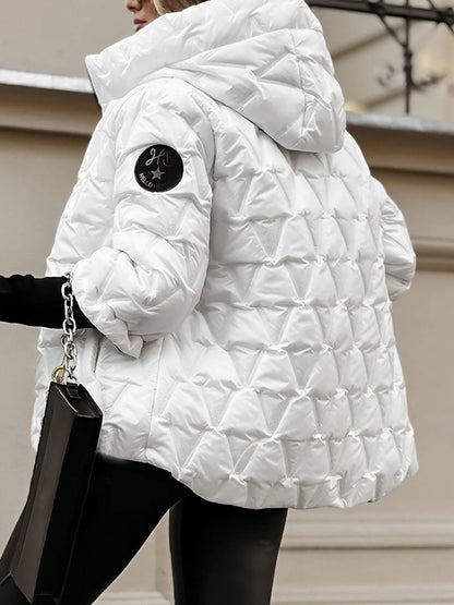 Alexandra | Veste matelassée à capuche
