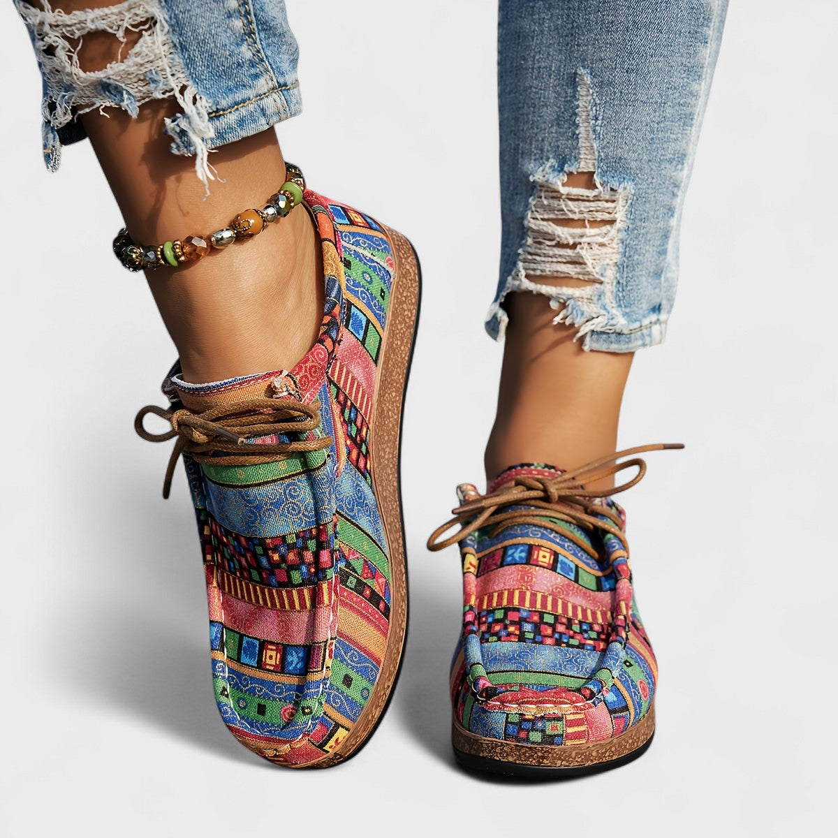 Sabine | Baskets confort colorées