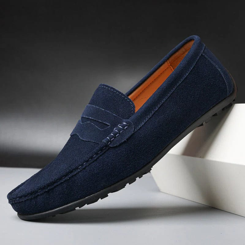 Stéphane | Mocassins premium en daim pour homme