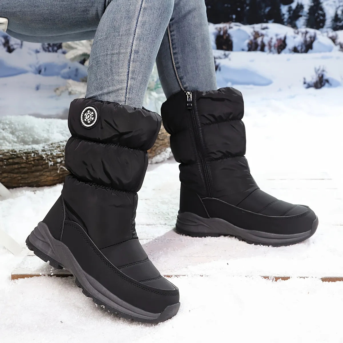 Mélanie | Bottes d’hiver chaudes et élégantes