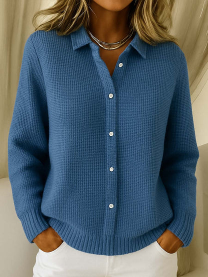 Lisa | Cardigan Boutonné Tricoté Classique