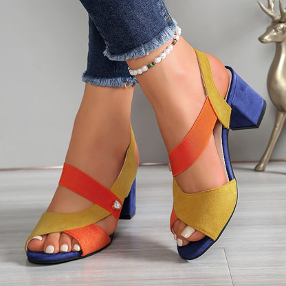 Rosalie | Talons Blocs Orthopédiques Confort