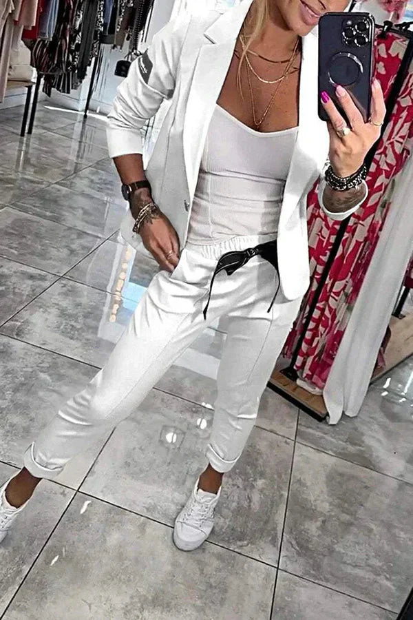 Violette | Ensemble blazer et pantalon élégant