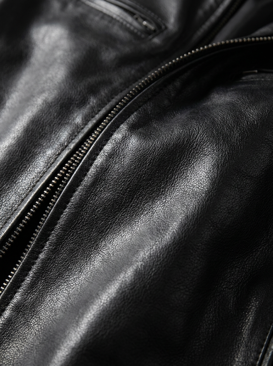 Nathan | Veste en Cuir Décontractée