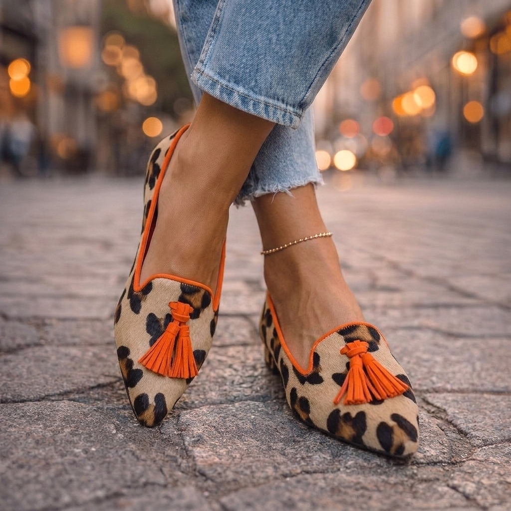 Livia | Ballerines Pointues à Enfiler