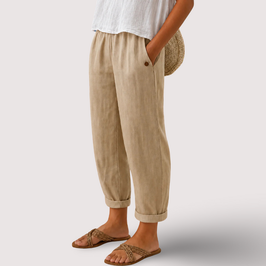 Brigitte | Pantalon en lin léger