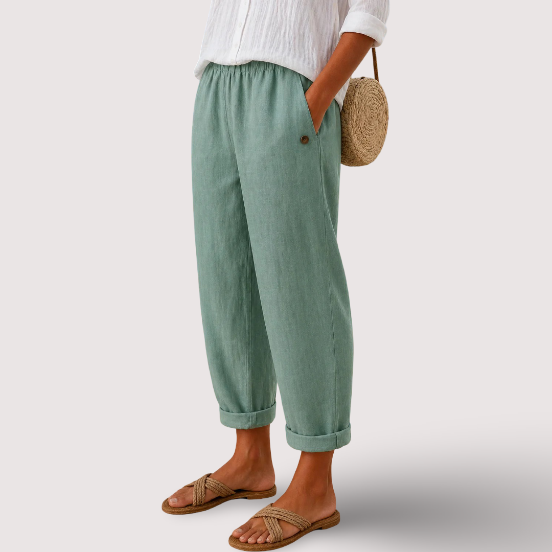 Brigitte | Pantalon en lin léger