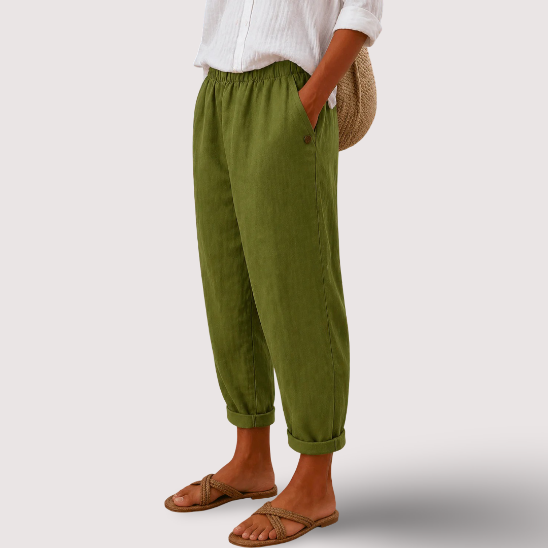 Brigitte | Pantalon en lin léger