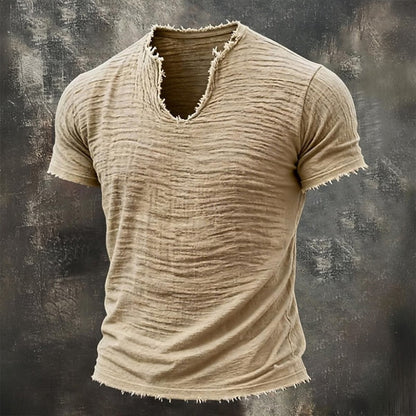 Christian | T-shirt vintage col V